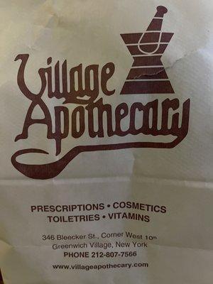 Vitamins I purchased.