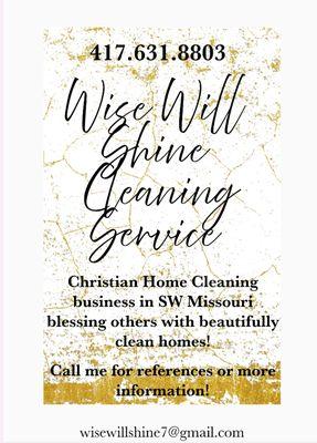 Wise Will Shine Cleaning Service