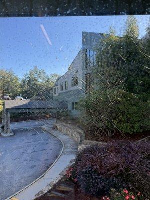 Main check in building taken from building C