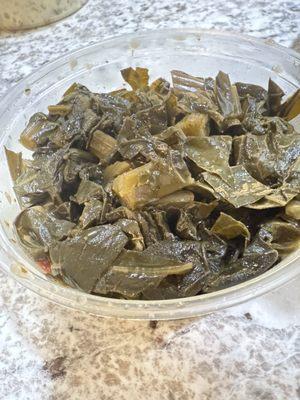 Meatless collards