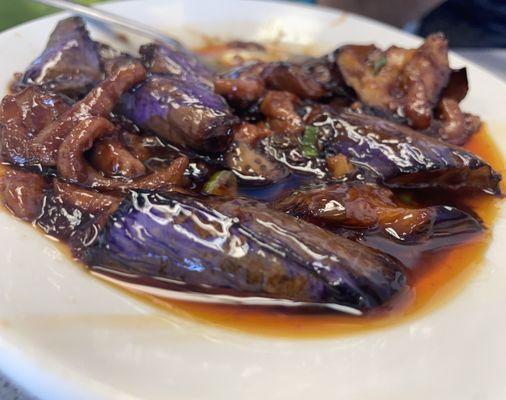 Eggplant in Garlic with Pork