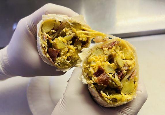 Breakfast burrito