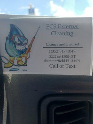 Ecs external cleaning