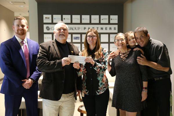 Carson Wealth donation to Nebraska Kidney Association