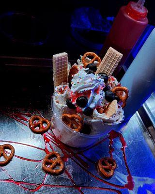 Frozen -Rolled Ice Cream