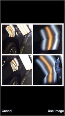 Before & and After Paintless Dent Removal can be used on a wide range of damage, not just hail damage. We take it to the next level.