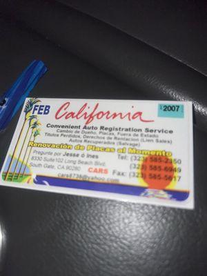 Their Business card :)