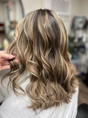 Big haircut and added dimension!