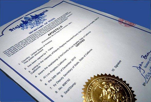 e-Apostille Services