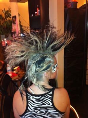 Runway show "IN TO THE WILD" Zebra