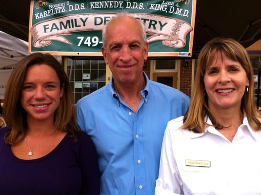 Our doctors (left to right): Dr. Liza King, Dr. Robert Karelitz, Dr. Shelia Kennedy