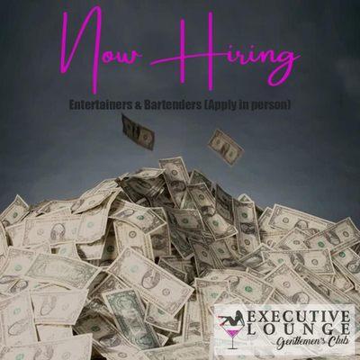 Now hiring