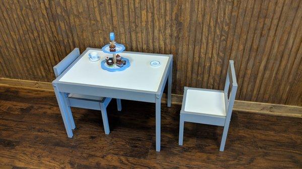 High tea for the little ones ...