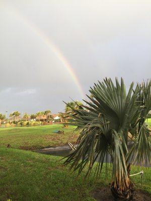 Beautiful from our patio
