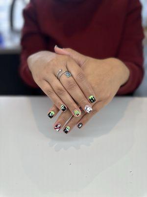 Halloween nails