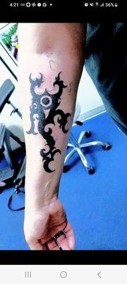 Custom tribal design