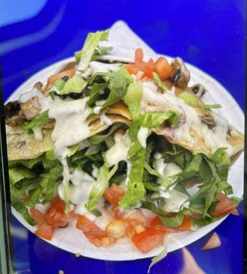 Cesar chicken crepe!