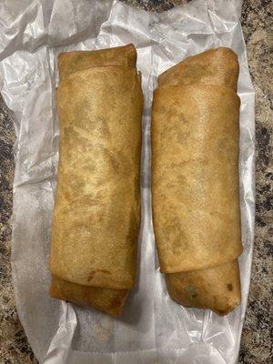 Spring Rolls. Very good.