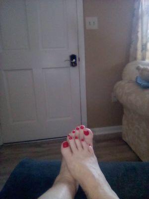 I guess I can't get a job as a foot model but they look beautiful