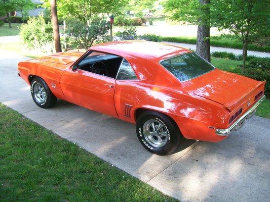 1969 ss camaro 42875.00