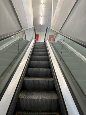 Escalator in a pharmacy
