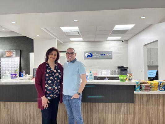 Trusted care from the moment you walk in. Grateful for Dr. Khoja's unwavering support and expert care!  #GratefulPatient #VisionHealth