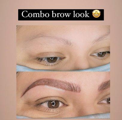 Combo brows