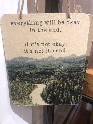 Loved this sign, also clearance! Never underestimate the clearance sections peeps!!