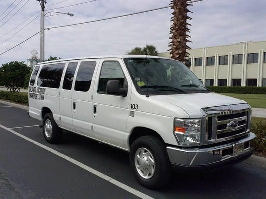 Ride in a comfortable clean vehicle with your family to your Orlando destinations!