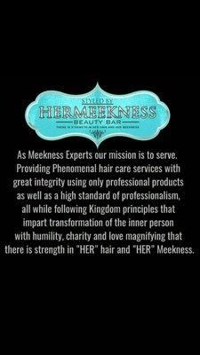 OUR MISSION STATEMENT!