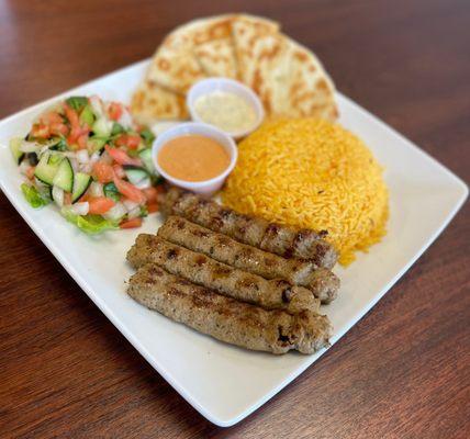Chicken Kebab Plate