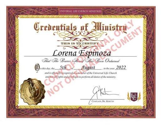 Are you planning to get marry, but want to do something more special than getting married in the courthouse? We can help you We come to you.