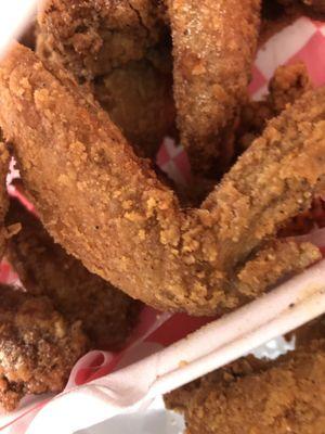 Fried chicken delicious crispy & flavorful