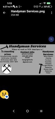 Hang Right TV Mounting