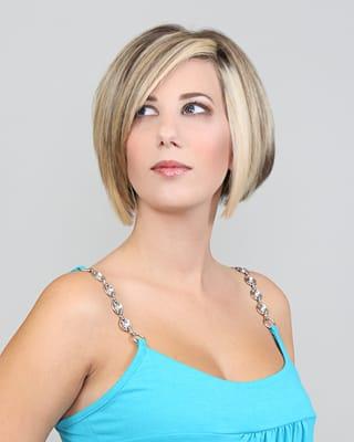 Sample work classic bob style w/hi-lights