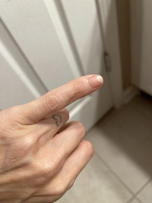 Don't go. They don't care to even use new files or disinfect them. It literally puffed a cloud of powder when he used it.