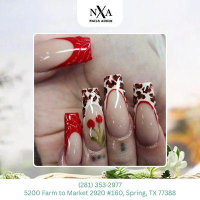 Take your nails to the next level. Personalized designs that make a statement.
 Let's book your next session today!