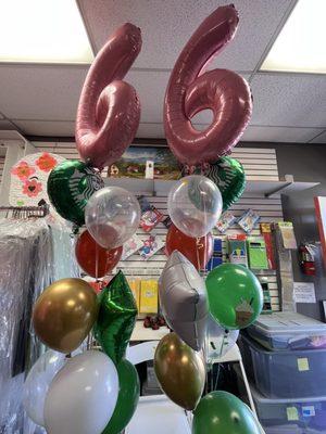 66 years old Birthday Party #starbies #coffee