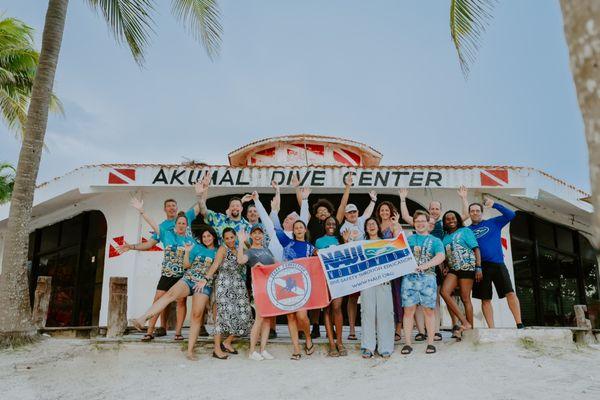 Group photo from Akumal 2024