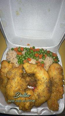 Crispy Chicken & Rice