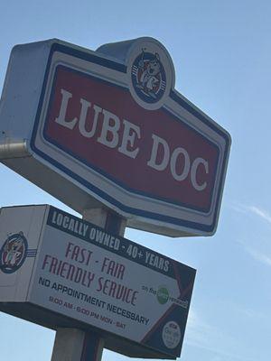 Lube DOC