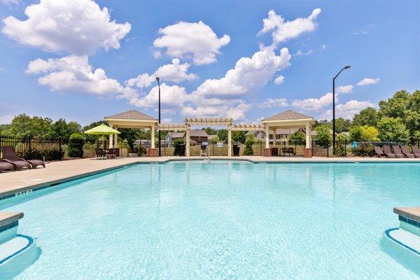 Take a dip to stay cool.