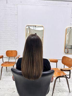 ヘアカラー&カット