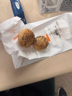 Mini bagels Everything Bagel Minis