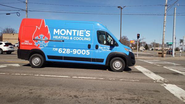 Monties heating and cooling