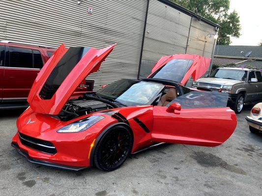 My dream car come true working har