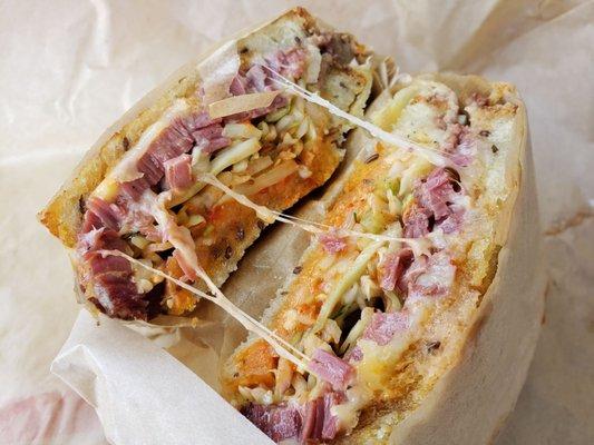 The "Jeff's Special" (Reuben)