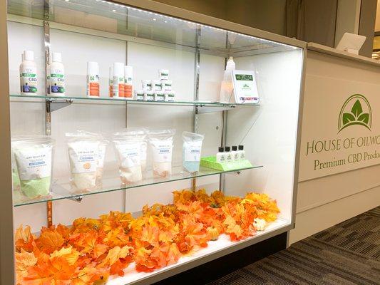 located near center court within Northtown Mall