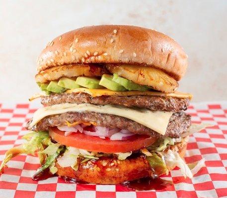 Try our Aloha Burger!