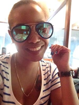 I got these amazing handcraft sunglasses for $70. They have tons of fashionable eyewear, jewelry, and other fun items.